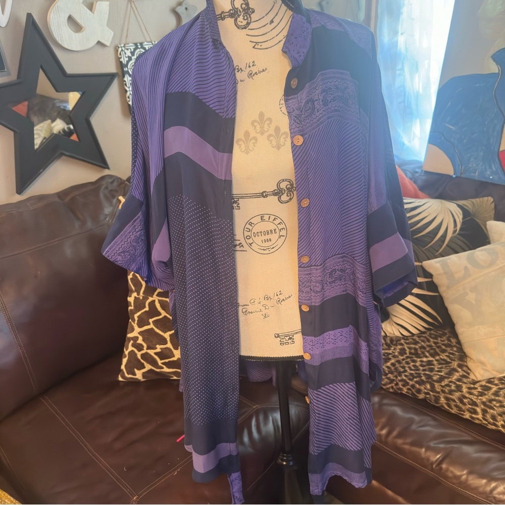 Kantha Bae silk Unity top free size